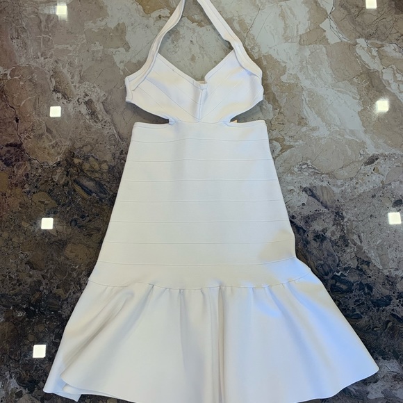 MARLYN MONROE STYLE DRESS! GUESS DRESS MIRAGE CUTOUT 👗 - Picture 4 of 6